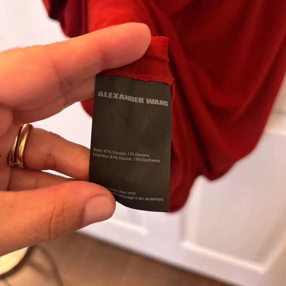 Alexander Wang Gathered Dress sz 6 - Picture 7 of 7